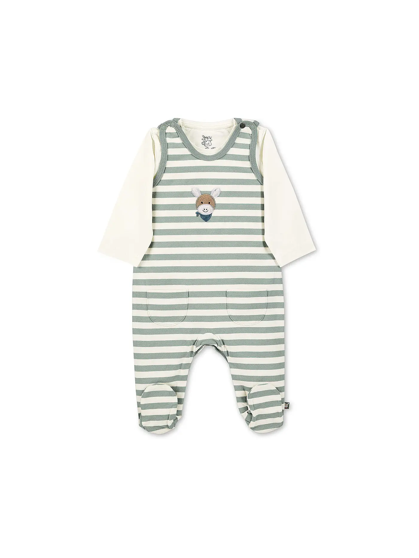 STERNTALER | Baby Strampler | hellgrün